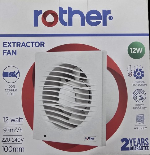 Rother extractor fan for - rother,