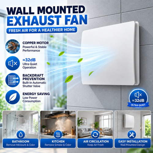 Inch wall extractor exhaust - extractor,