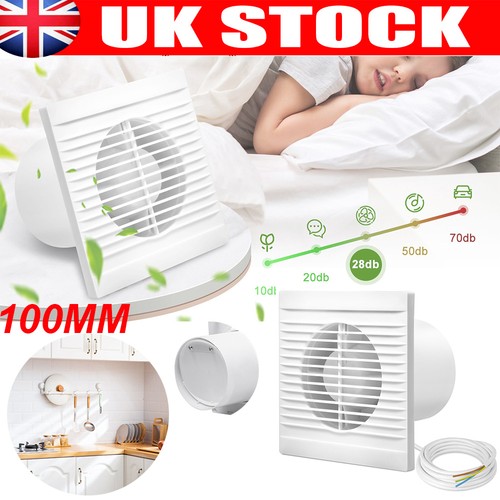 White bathroom extractor fan - extractor,