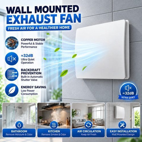Inch wall extractor - inch, exhaust