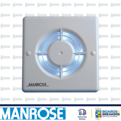 Manrose xf100t 100mm - xf100t,