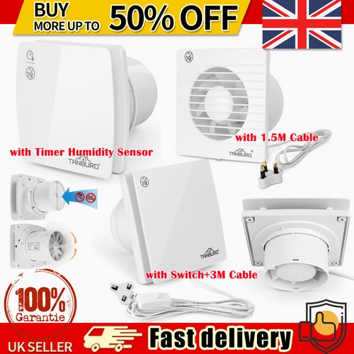 Type extractor fan 100mm - fan, 4"/100mm