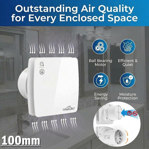 100mm silent bathroom - 100mm,
