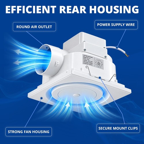 Extractor ceiling exhaust fan - exhaust,