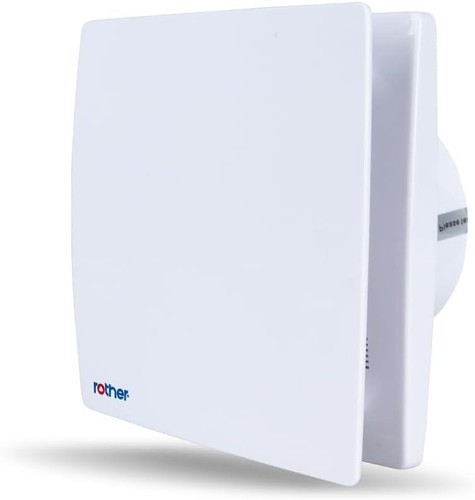 White bathroom extractor - 4",