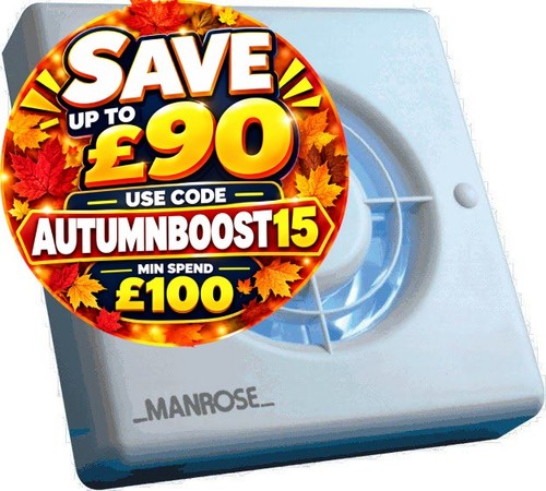 Manrose 100mm standard - manrose,