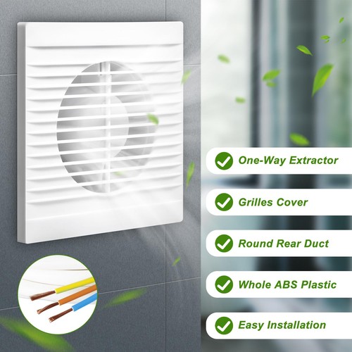 Silent bathroom extractor - silent,