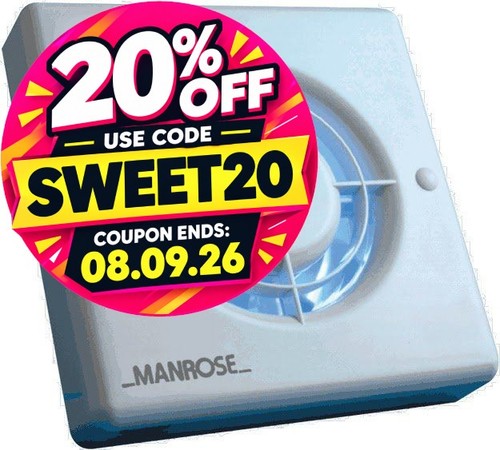 Manrose 100mm standard - manrose,