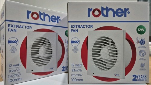 2xrother extractor fans - fans, for