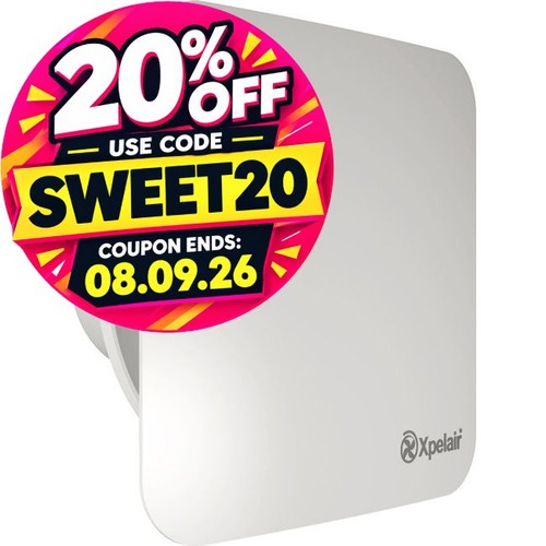 Xpelair simply silent bathroom - silent,