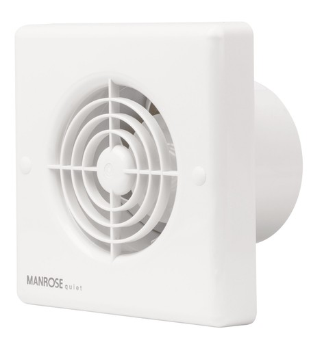 Manrose qf100t quiet extractor - quiet,