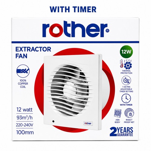 Rother extractor fan with - rother,